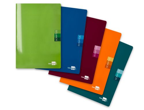 Caderno escolar liderpapel scriptus 48 folhas din a4 pautado papel 90gr , Liderpapel , 53704 , 8423473537040